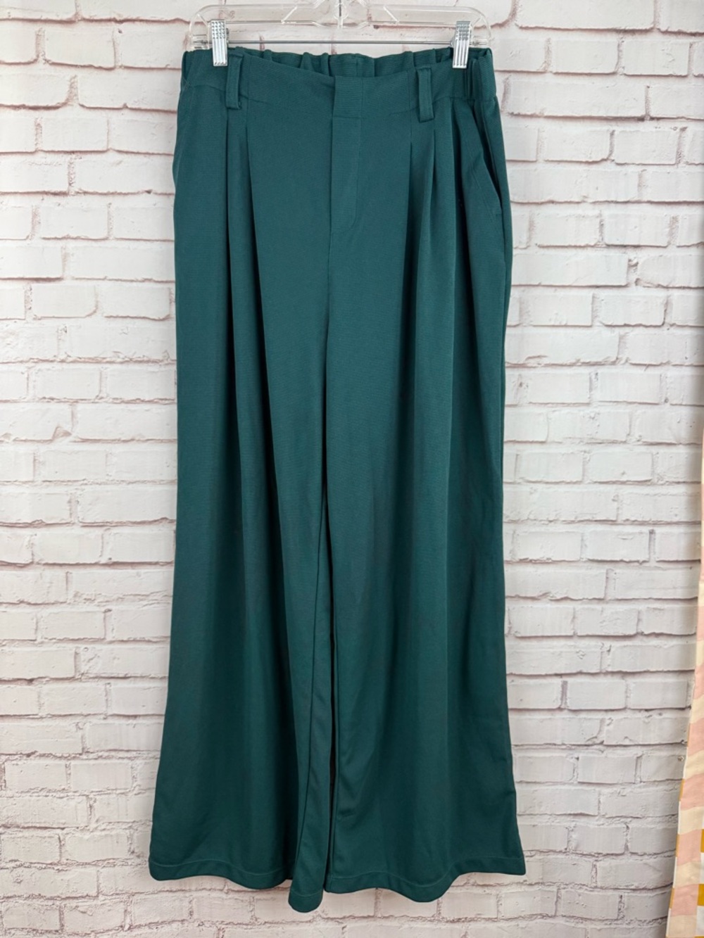 HALARA Forest Green Wide Leg Pants